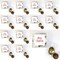 24 Pack Botanical Merry Christmas Candy Favor Cube Filled With Milk Chocolate Dubai Truffles For Gifting, Christmas Party Favors, Giveaways, Candy Buffets & More